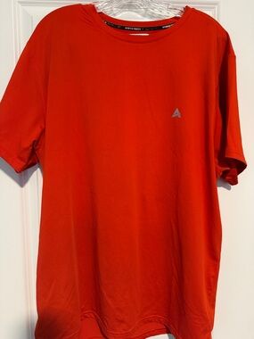 Arctic Cool Inferno Red Performance Tee - Lightweight Men's Shirt